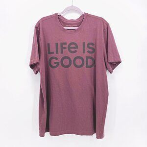 Men's Life Is Good Crusher Tee